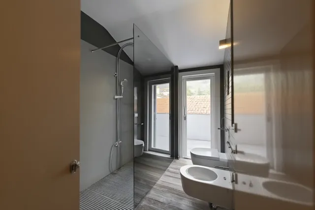 חדר רחצה, מקלחון, התקנה של GlassFix